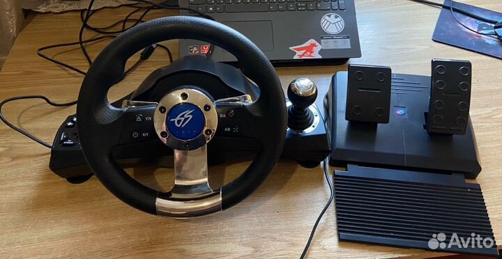 Руль игровой Wheelman 2 (черный)