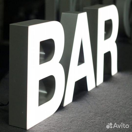 Объемные буквы Световые буквы