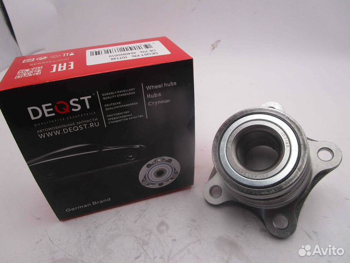 Cтупица колеса с подшипником задняя toyota Avensis (T22) 1,6-2,0TD, toyota Carina E, toyota Celica з
