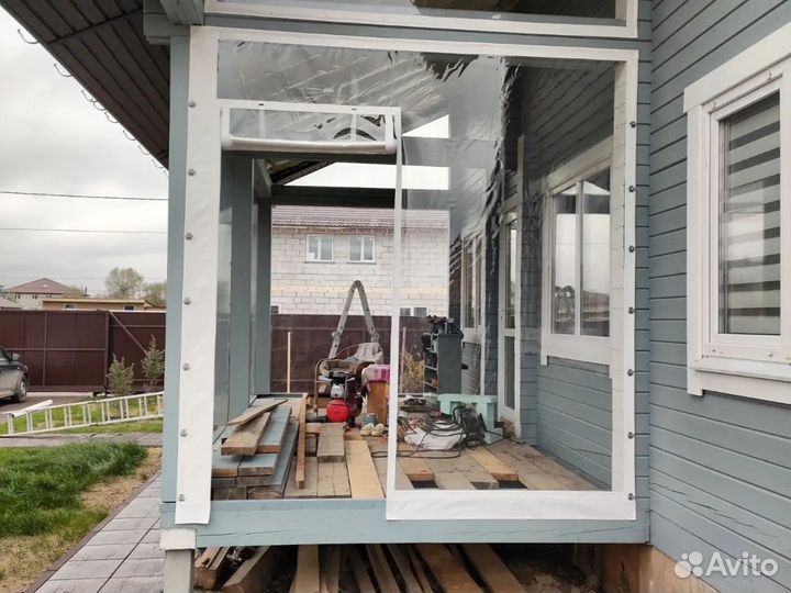 Мягкие и гибкие окна для террас