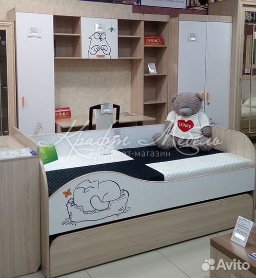 Детская подростковая комната Кот