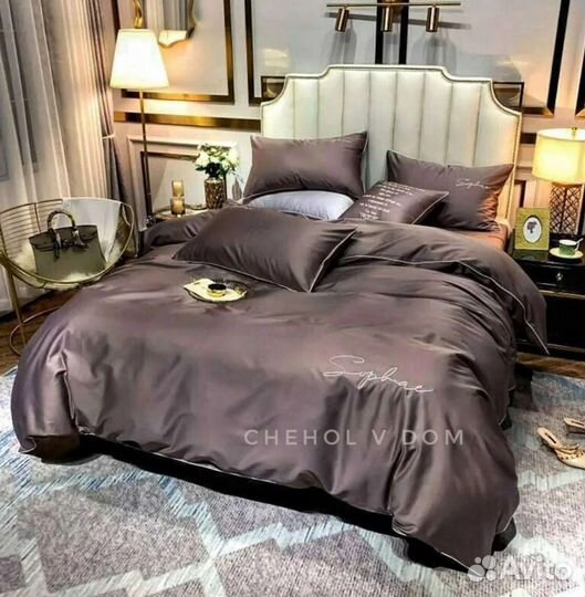 Белье постельное хлопок шелк
