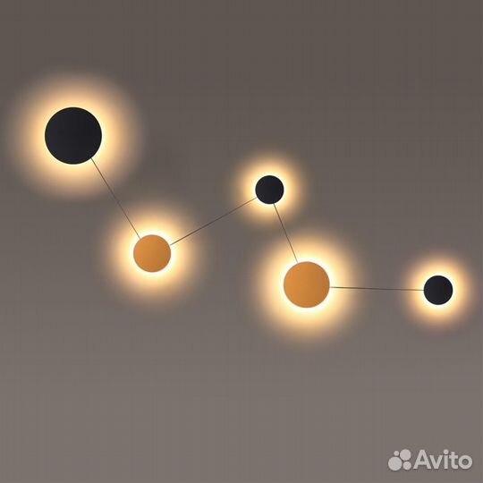 Настенный светильник odeon light galaxy 4211/38WL