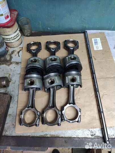 Детали двигателя 1HD-FTE Land Cruiser 100 2007 г.в