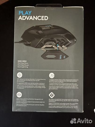 Игровая мышь logitech g502