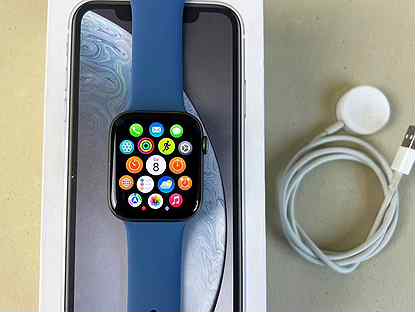 Часы apple watch 4 44 mm акб 88