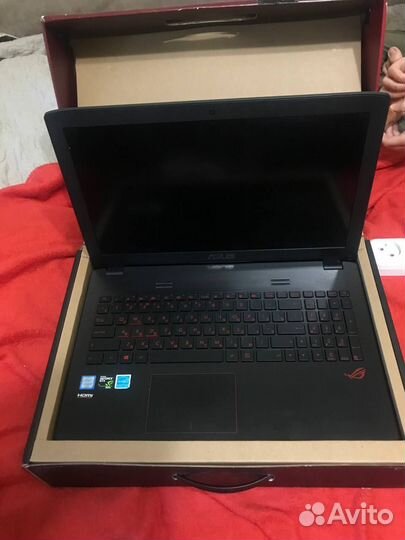 Игровой ноутбук asus rog gl552v