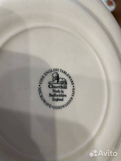 Тарелки Англия винтаж