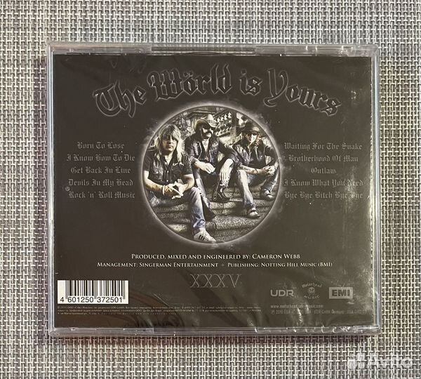 Motörhead - The Wörld Is Yours CD Rus