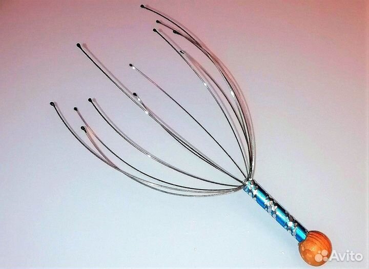 Антистрессовый массажёр для головы Мурашка (новый)