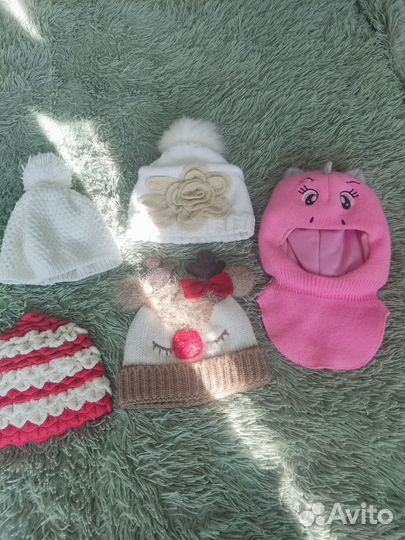 Шапка зимняя для девочки