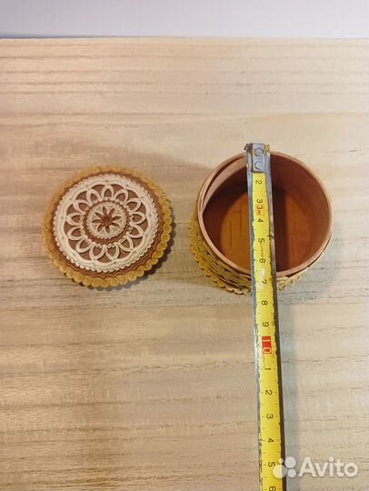 Шкатулка береста