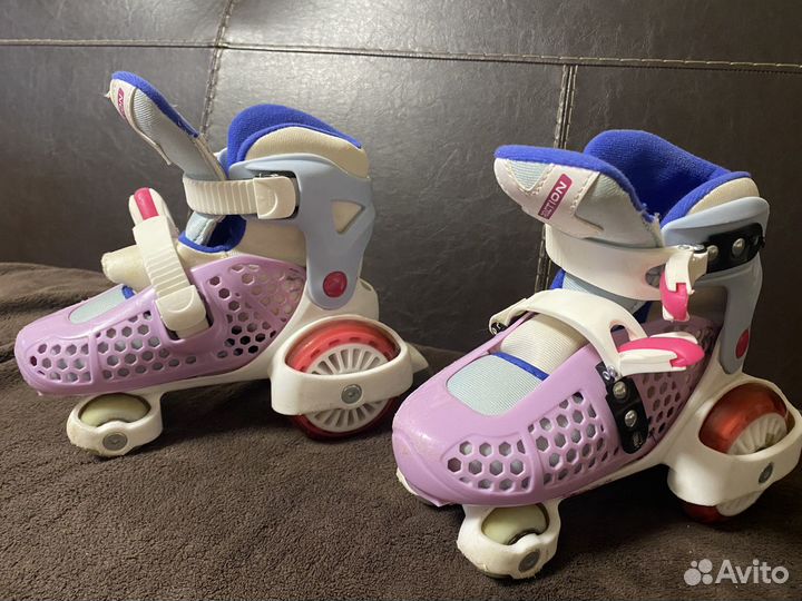 Роликовые коньки детские раздвижные
