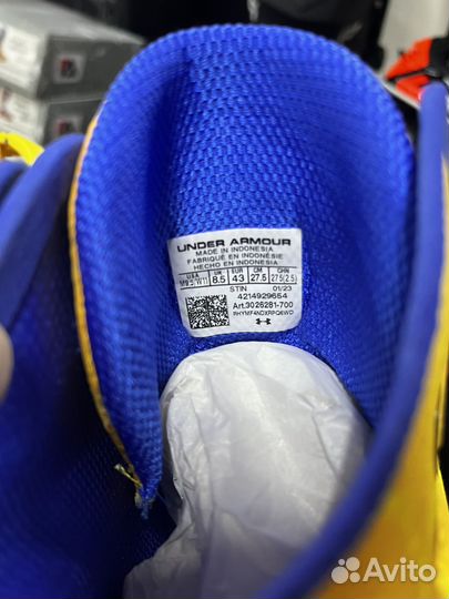 Оригинал Under Armour Curry 2 Retro 43 размер