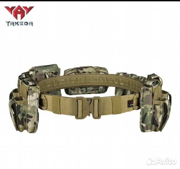 Пояс разгрузочный тактический с подсумками Yakeda