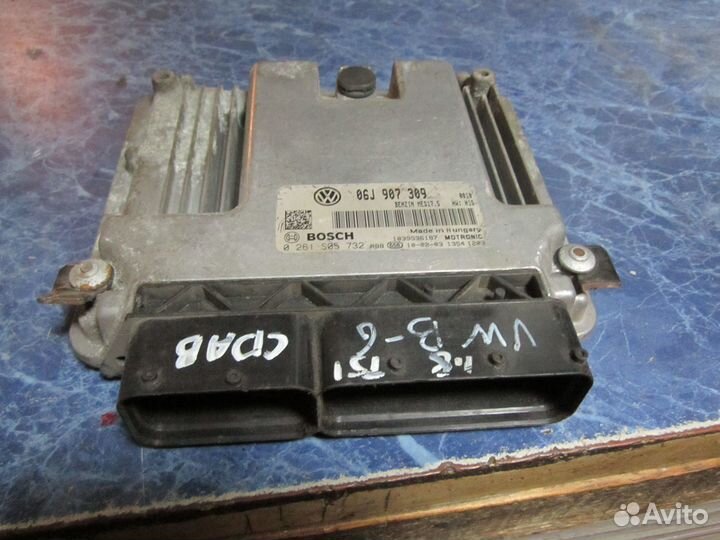 Эбу двигателя Volkswagen Passat B6 1.8T CDA