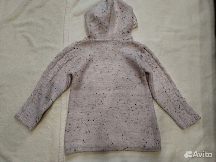 Удлинённая кофта с капюшоном тм Шах Турция