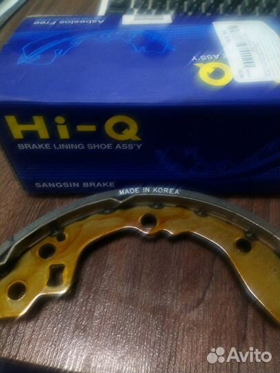 Колодки барабанные SA137