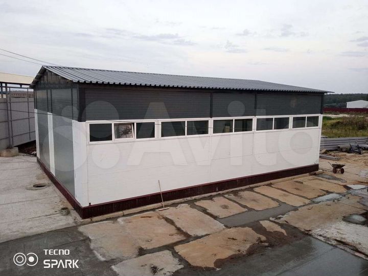 Склад 170 м² и площадка 600 м²