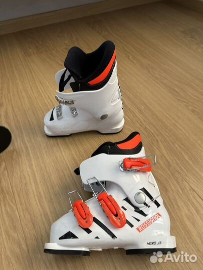 Горные лыжи детские90 см K2 ботинки Rossignol 19,5