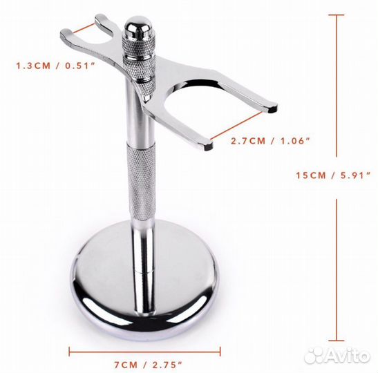 Подставка для помазка и бритвы