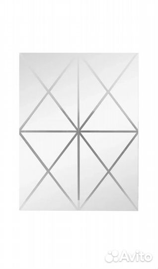 Панель зеркальная Mirox 3 шт графит