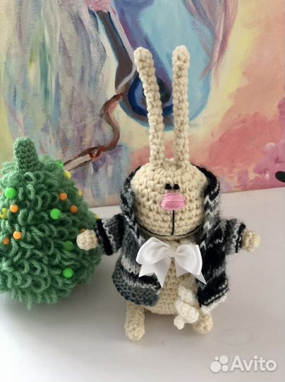 Зайчик. Ручная работа