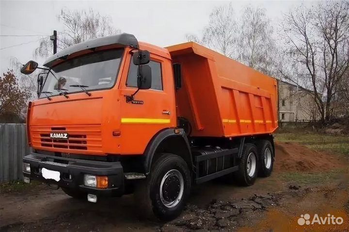 Водитель с личным самосвалом камаз 65115