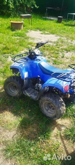 Детский квадроцикл 110 куб с прицепом