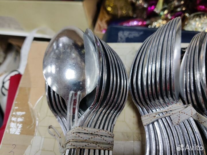 Новые ложки СССР. Много. Алюминий