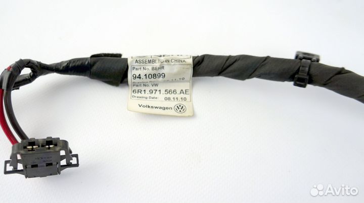 Проводка - коса печки 6R1971566AE Skoda Fabia