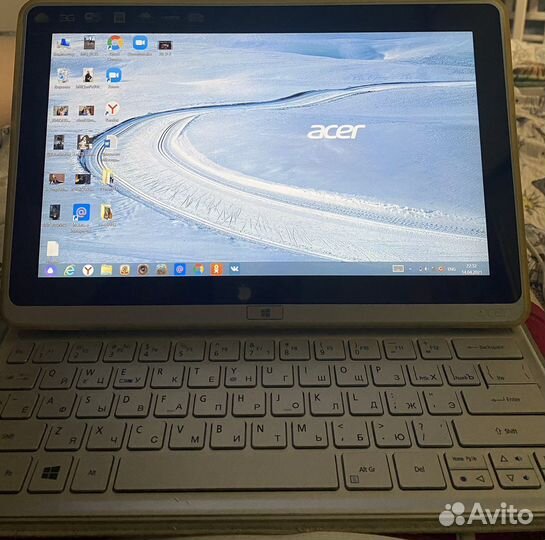 Планшет ноутбук 2 в 1