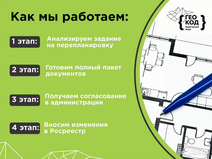 Узаконение перепланировки квартир и помещений