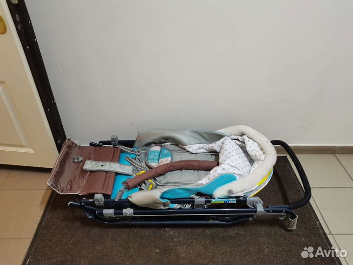 Санки коляска Ника 7 3