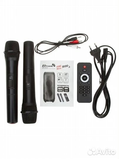 Колонка мощная блютуз Eltronic 20-61 fire BOX 1000