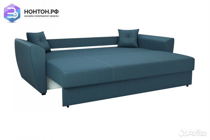 Диван выкатной Фортуна New синий