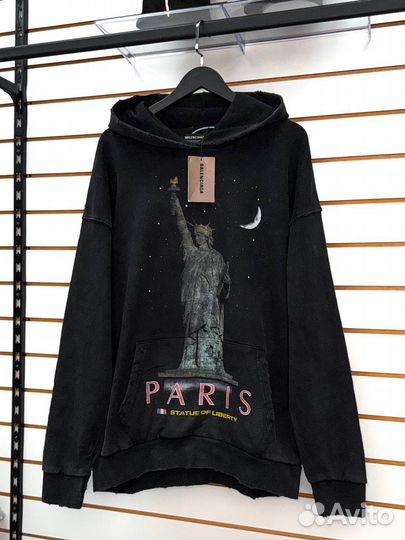 Худи balenciaga paris
