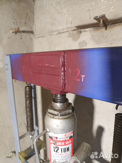 Пресс для гаража с домкратом 12 т