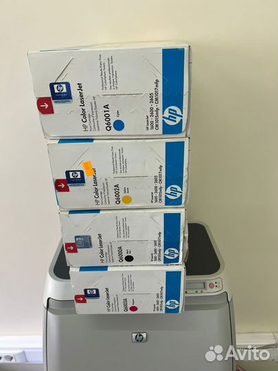 Картридж HP Color Lazerjet Q600