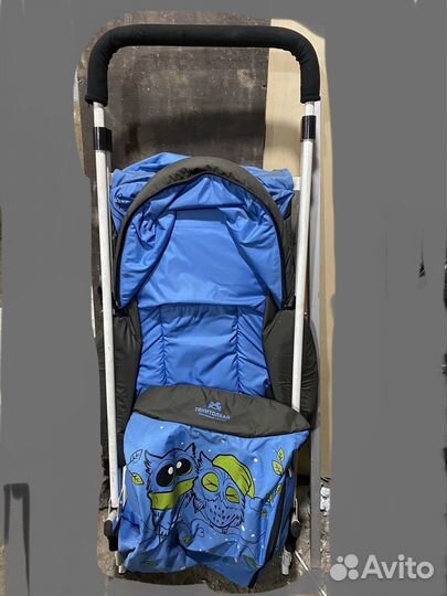 Санки коляска на колесах