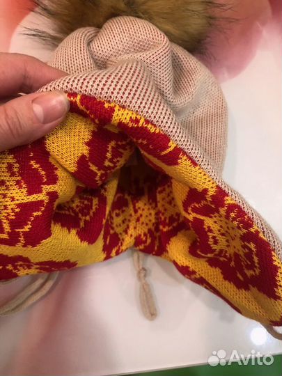 Шапка зимняя на девочку