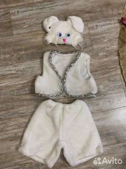 Новогодний костюм зайки