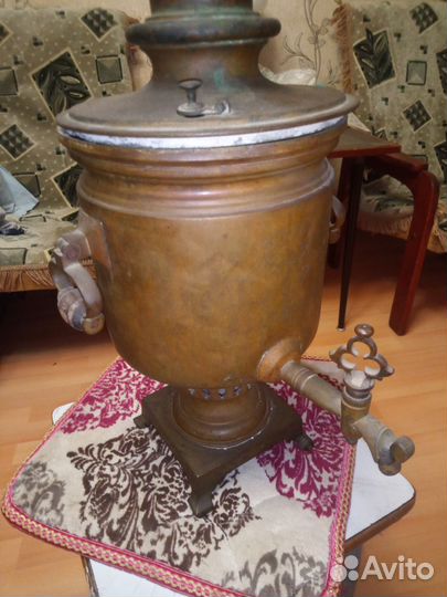 Самовар дровяной угольный