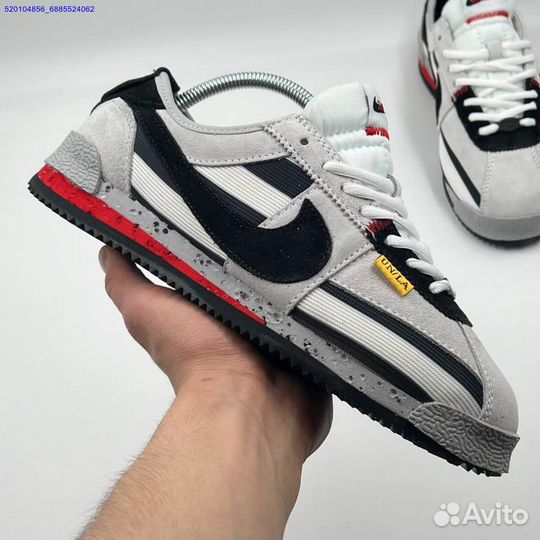 Кроссовки Nike Cortez Union Grey (Арт.95197)