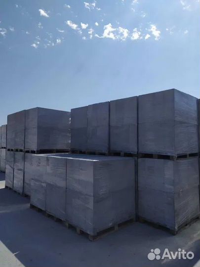 Газобетонный блок Газоблок Пеноблок 1 сорт гост