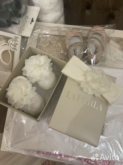 Носки вязаныеи повязок