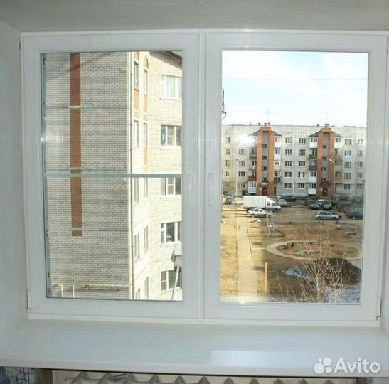 Пластиковое окно с установкой