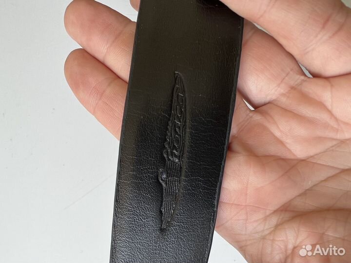 Ремень из кожи змеи