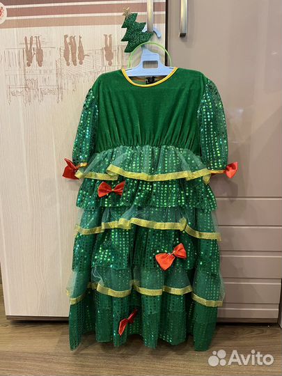 Новогодний костюм для девочки «Елочка»