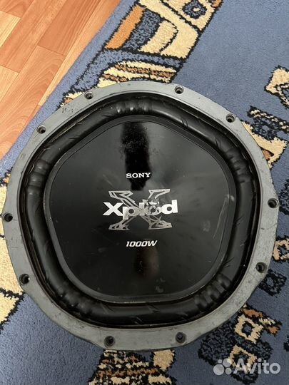 Сабвуфер sony xplod 1000w